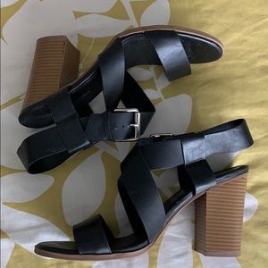 Christian Siriano for Payless stacked heel sandals